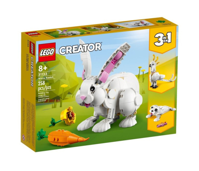 31133 Lego Creator- Bílý králík