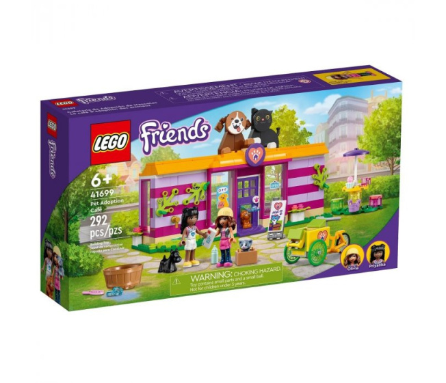 41699 Lego Friends- Kavárna pro zvířátka