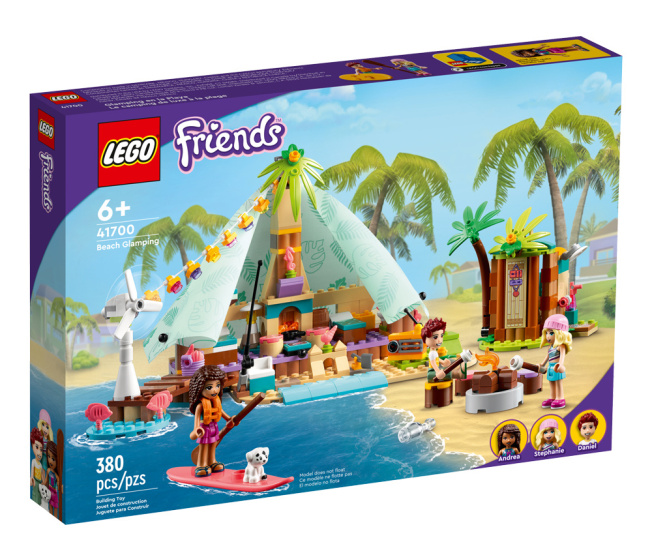 41700 Lego Friends – Luxusní kempování na pláži