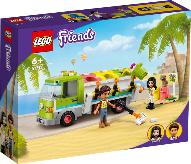 41712 Lego Friends- Popelářské auto