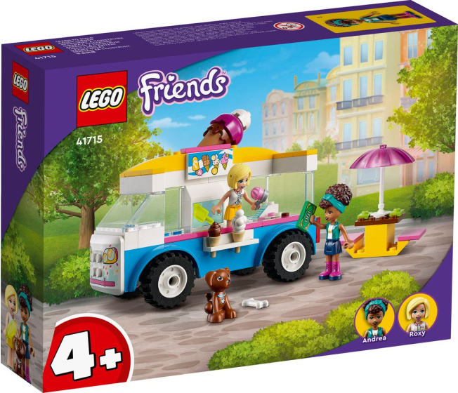 41715 Lego Friends- Zmrzlinářská dodávka