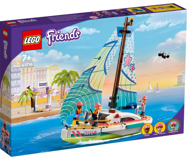 41716 Lego Friends- Stephanie a dobrodružství na plachetnici