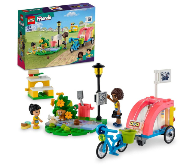 41738 Lego Friends – Záchrana pejska na kole