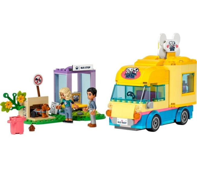 41741 Lego Friends – Dodávka na záchranu psů