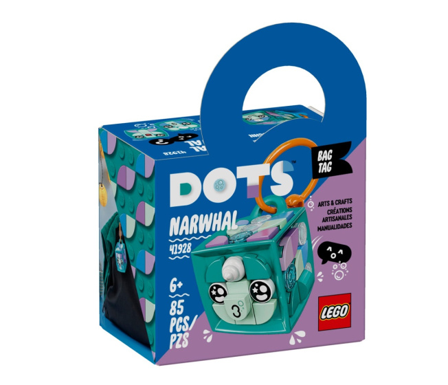 41928 LEGO DOTS – Ozdoba na tašku – jednorožec