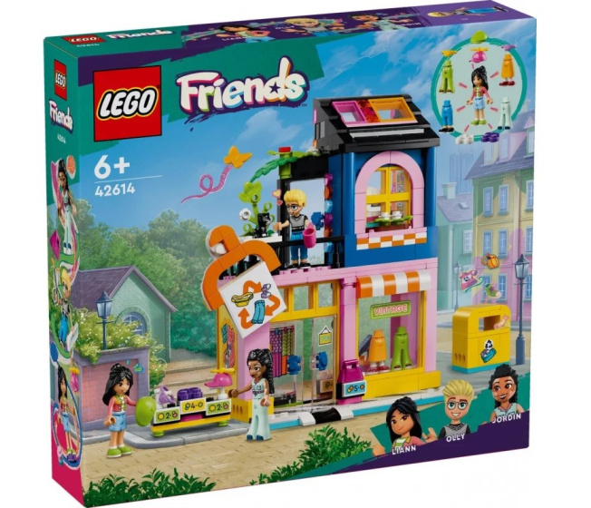 42614 Lego Friends – Obchod s retro oblečením