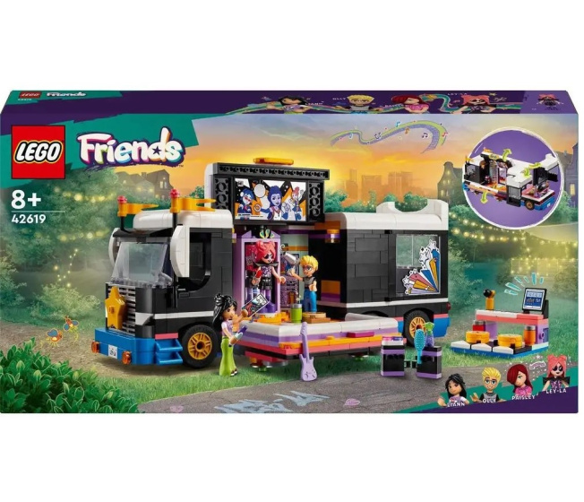 42619 Lego Friends - Autobus na turné popových hvězd