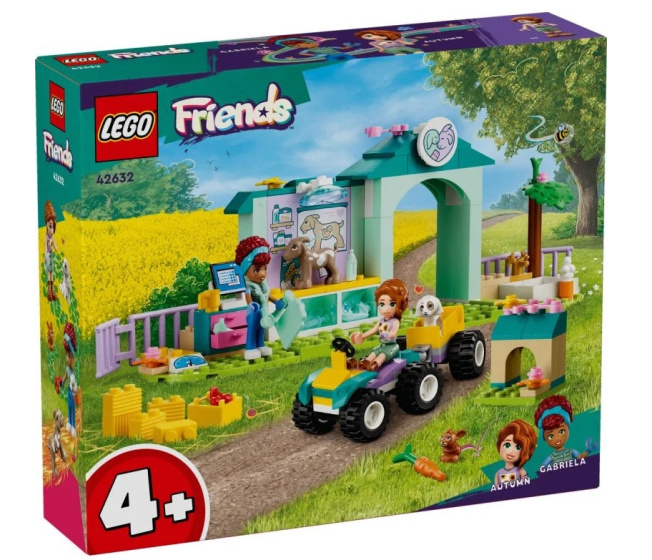 42632 Lego Friends - Veterinární klinika pro zvířátka z farmy