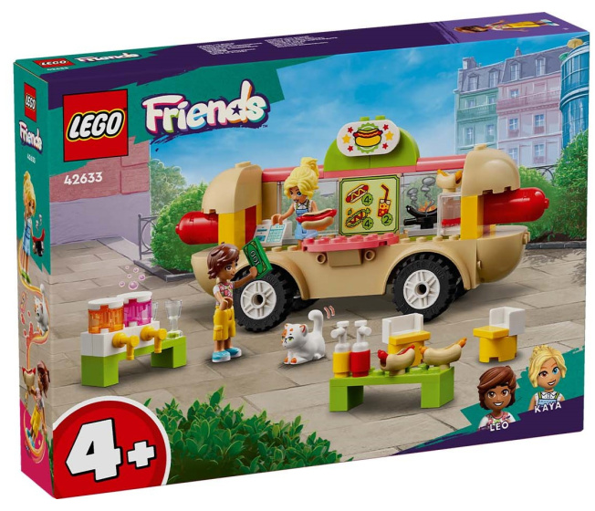 42633 Lego Friends – Pojízdný stánek s hot dogy