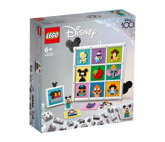 43221 Lego Disney- 100 let oblíbených animovaných postaviček Disneyho