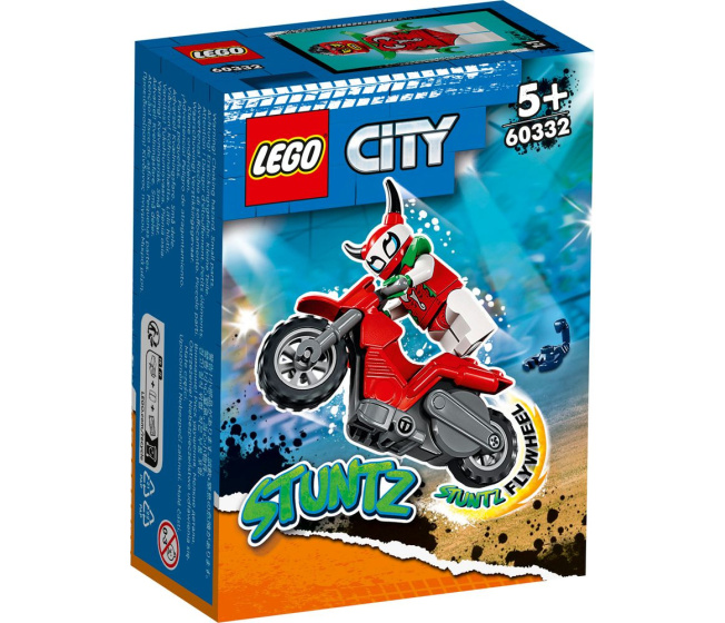 60332 Lego City- Škorpiónova kaskadérská motorka