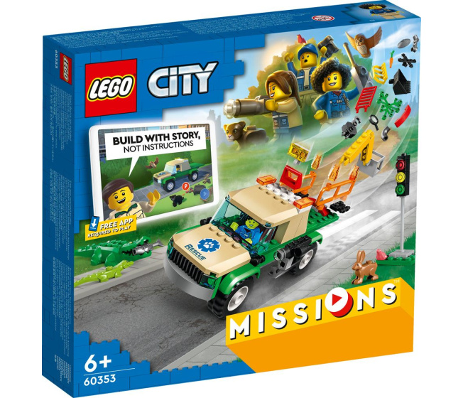 60353 Lego City- Záchranná mise v divočině