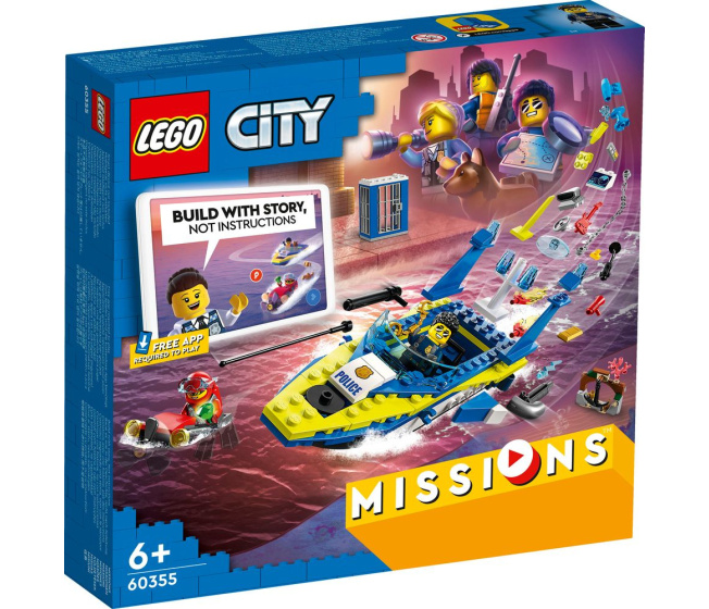 60355 Lego City- Mise detektiva Pobřežní hlídky