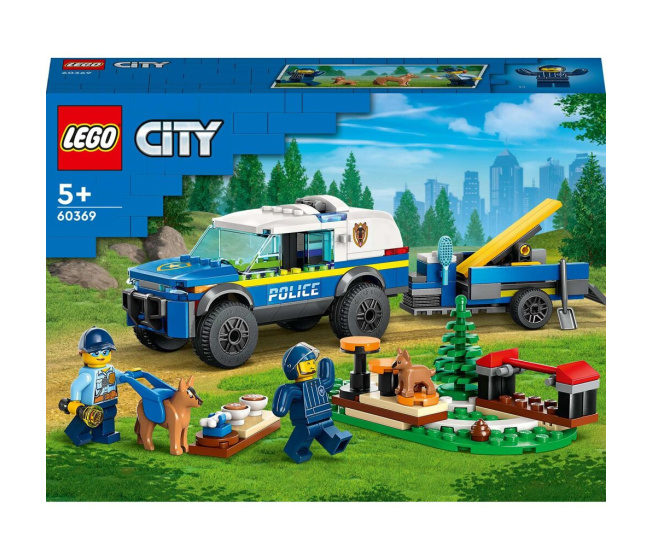 60369 Lego City- Mobilní cvičiště pro policejní psy