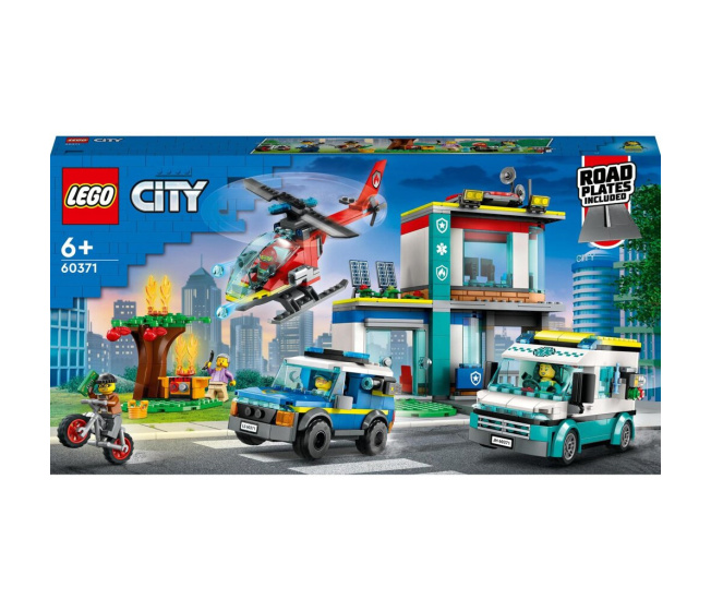 60371 Lego City- Zásahová centrála