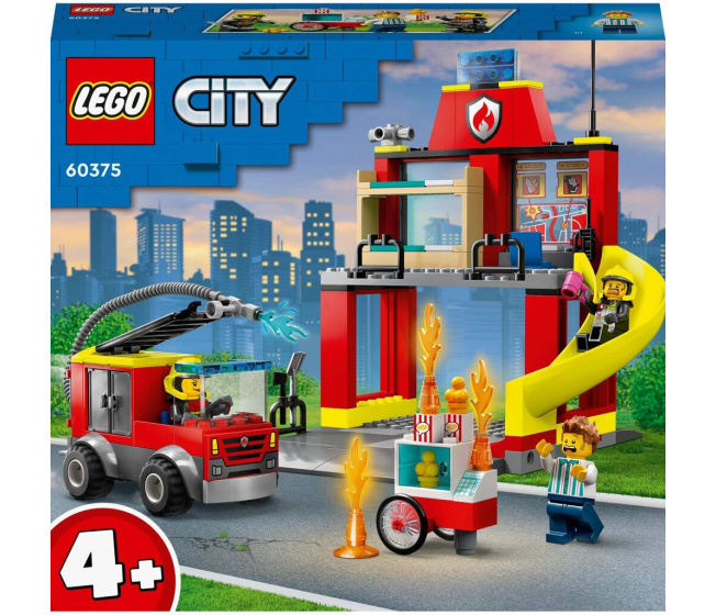 60375 Lego City- Hasičská stanice a auto hasičů