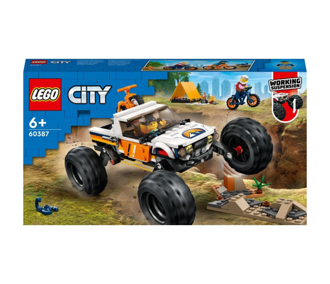 60387 Lego City- Dobrodružství s terénním autem 4 X 4