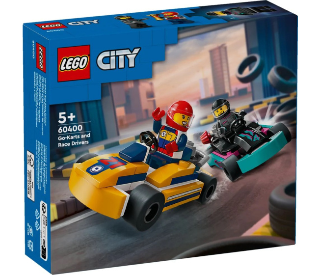 60400 Lego City – Motokáry a závodníci