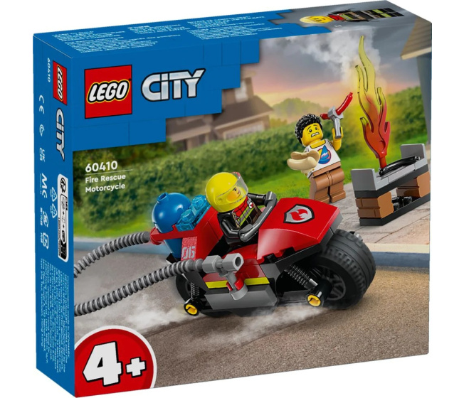 60410 Lego City – Hasičská záchranářská motorka