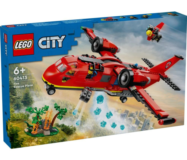 60413 Lego City – Hasičské záchranné letadlo