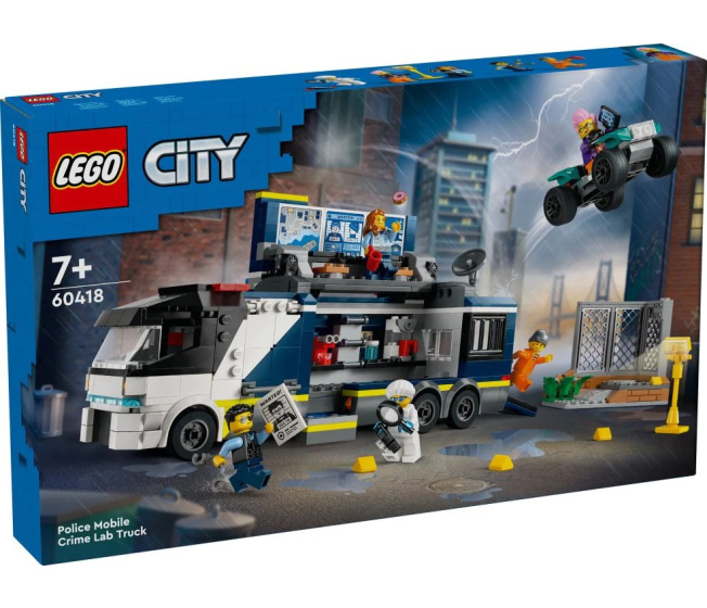 60418 Lego City – Mobilní kriminalistická laboratoř policistů