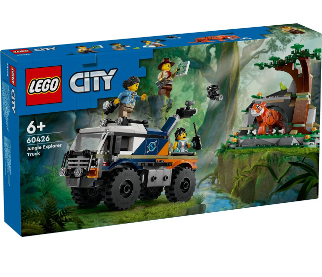 60426 Lego City – Terénní vůz na průzkum džungle