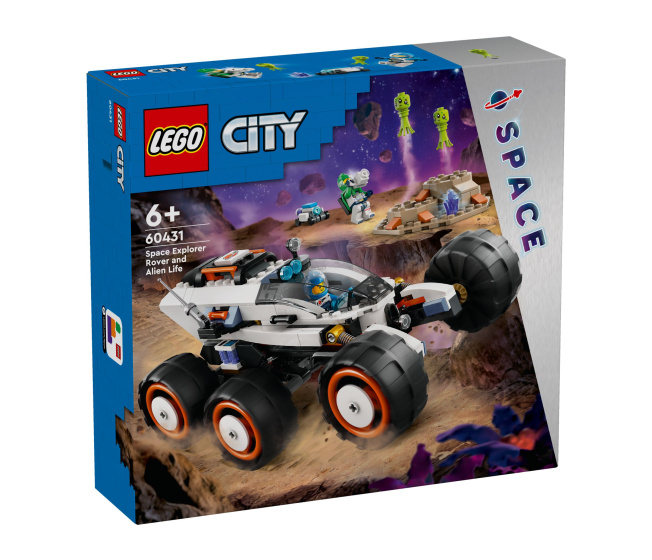 Lego City - Průzkumné vesmírné vozidlo a mimozemský život