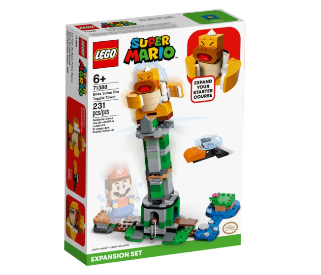 71388 Lego Super Mario - Boss Sumo Bro a padající věž