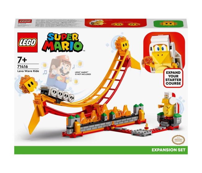 71416 Lego Super Mario- Jízda na vlně lávy