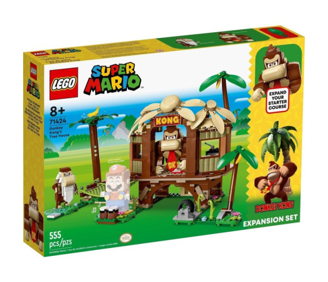 71424 Lego Super Mario- Donkey Kongov domeček na stromě – Rozšiřující set