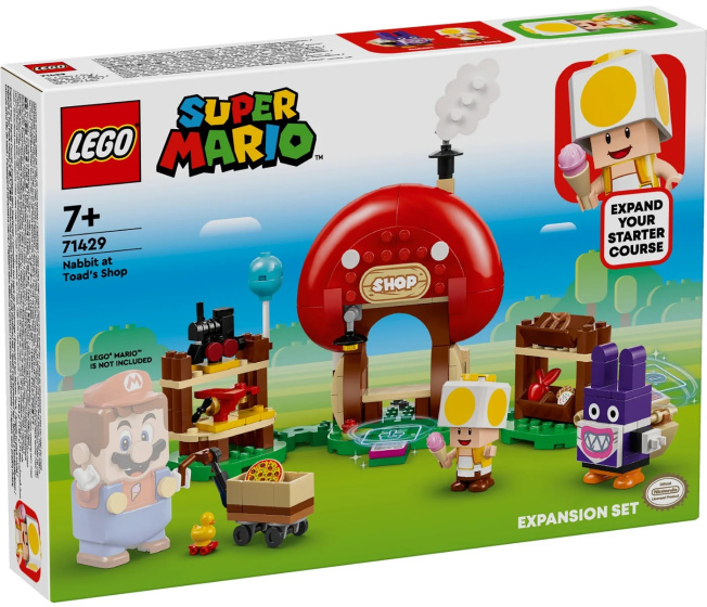 71429 Lego Super Mario - Nabbit v Toadově obchodě: Rozšiřující set