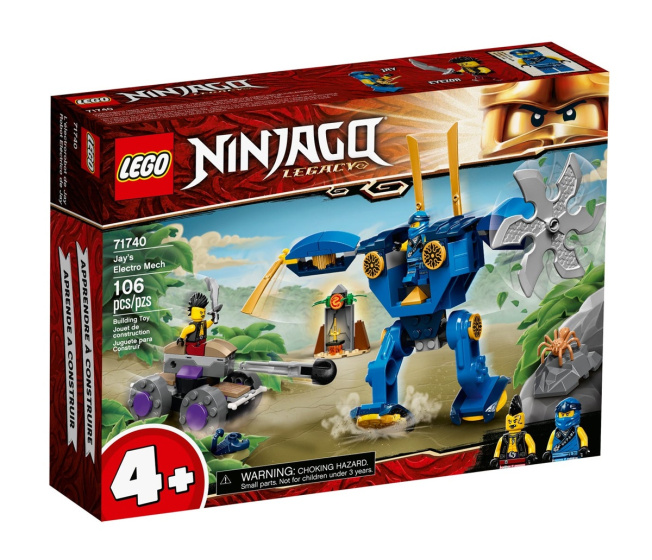 71740 LEGO NINJAGO – Jayov elektrorobot