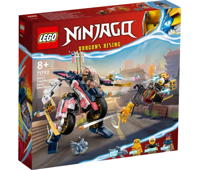 71792 Lego Ninjago- Sora a její transformační Motorobot