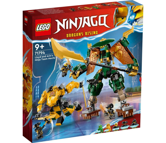 71794 Lego Ninjago- Lloyd, Arin a jejich tým nindžovských robotů