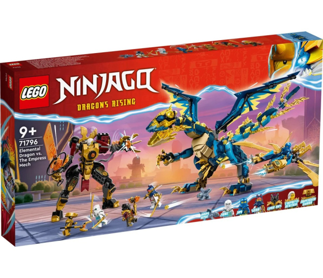 71796 Lego Ninjago - Živelný drak proti robotovi Císařovny