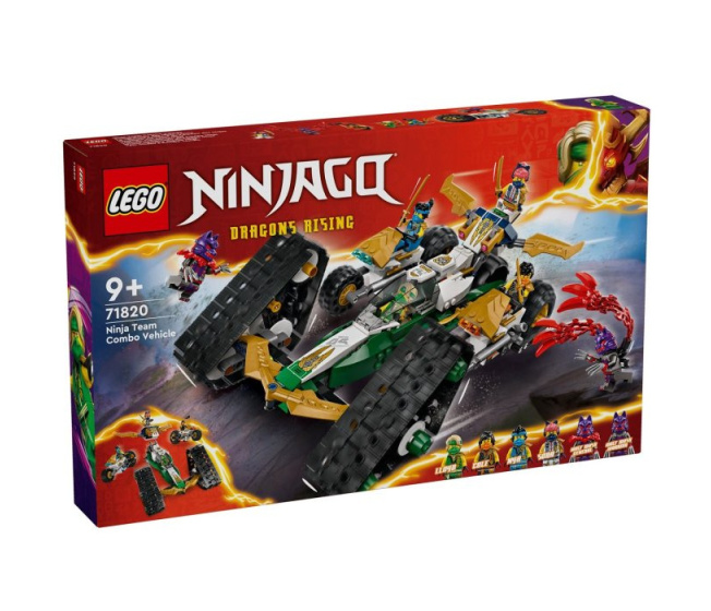 71820 Lego Ninjago – Tým nindžů a kombo vozidlo