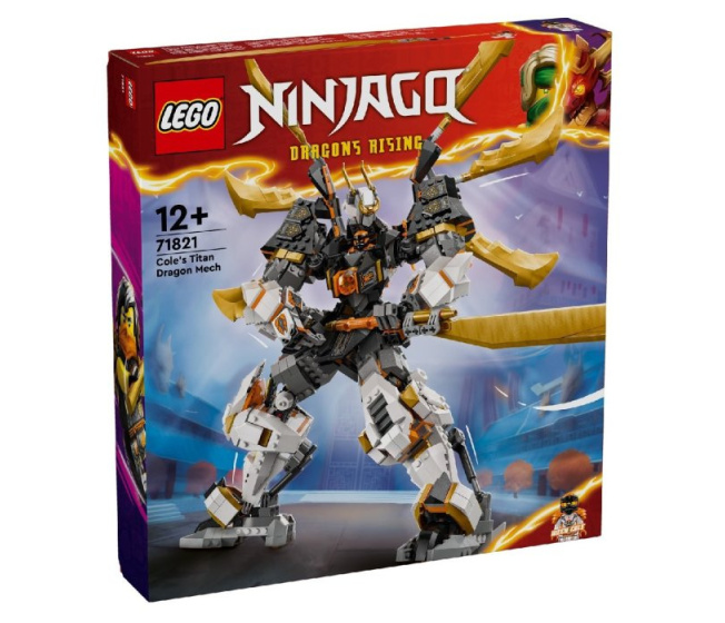 71821 Lego Ninjago – Coleův titanový dračí oblek