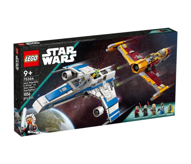 75364 Lego Star Wars- Stíhačka E-Wing nové republiky vs. stíhačka Shin Hati