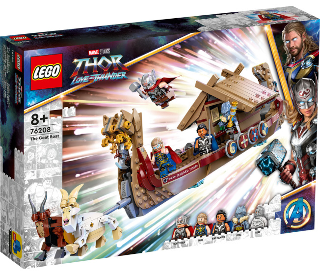 76208 Lego Marvel Thor- Loď s kozím spřežením