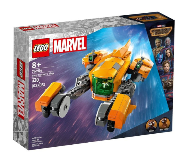 76254 Lego Marvel- Vesmírná Loď Malého Rocketa