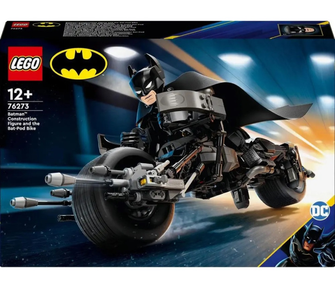 76273 Lego Batman - Sestavitelná Figurka: Batman™ a Motorka Bat - Pod