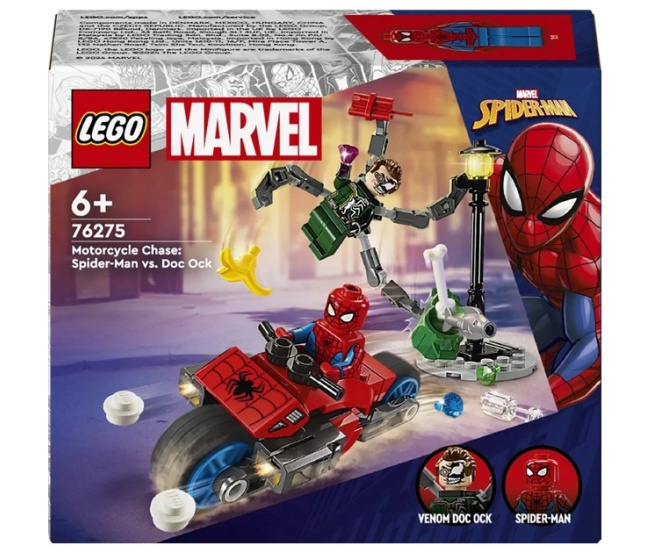 76275 Lego Marvel - Honička na motorce: Spider-Man vs. Doc Ock