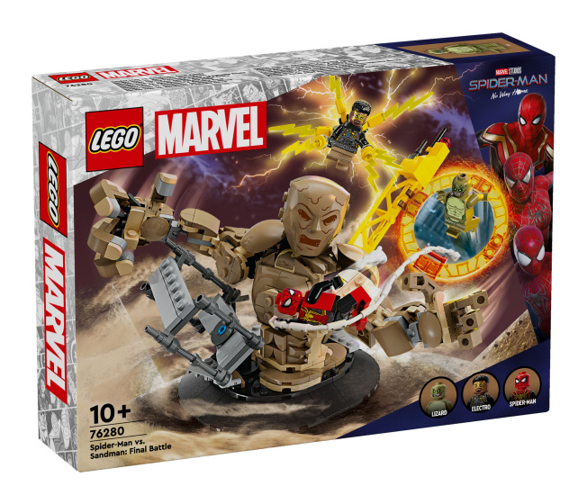 76280 Lego Marvel - Spider-Man vs. Sandman: Poslední souboj