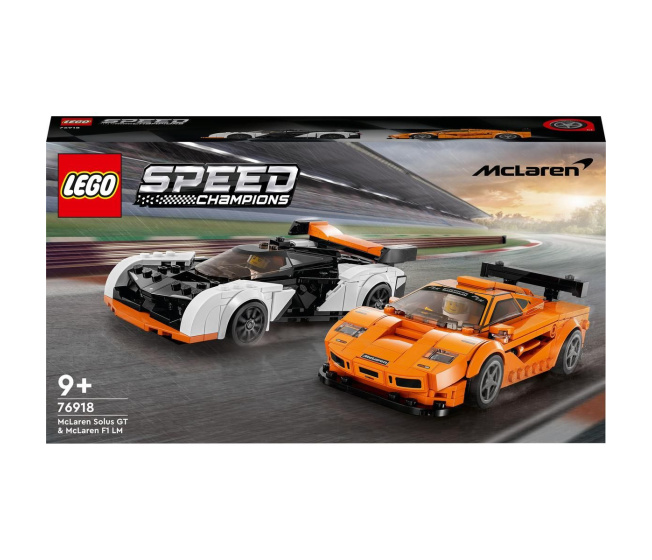 76918 Lego Speed Champions- Mclaren Solus Gt A Mclaren F1 Lm