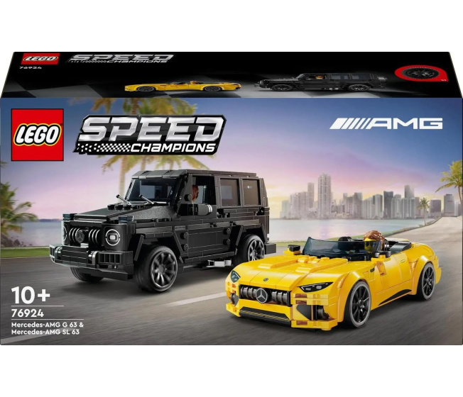 76924 Lego Speed Champions – Mercedes - Amg G 63 a Mercedes - Amg Sl 63