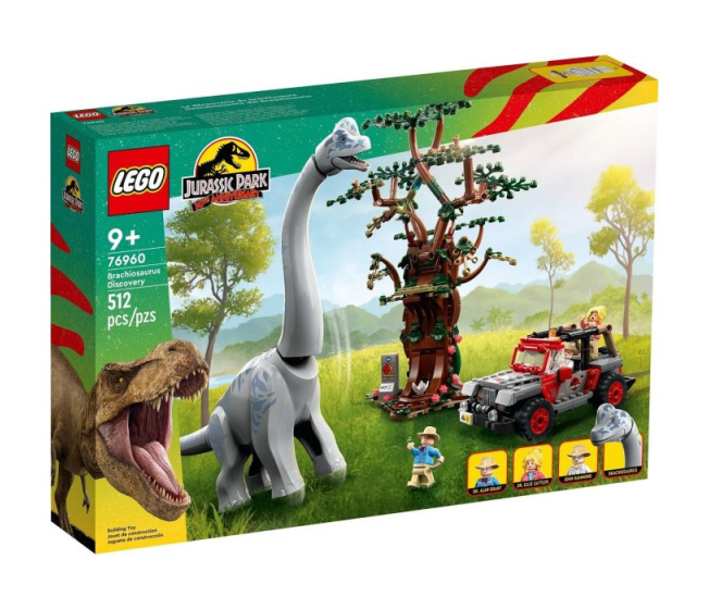 76960 Lego Jurrasic Park- Objevení Brachiosaura