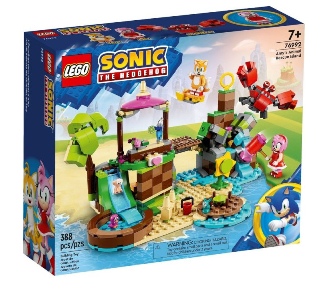 76992 Lego Sonic The Hedgehog - Amyin ostrov na záchranu zvířat