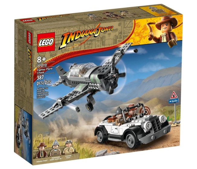 77012 Lego Indiana Jones - Pronásledování bojovým letadlem