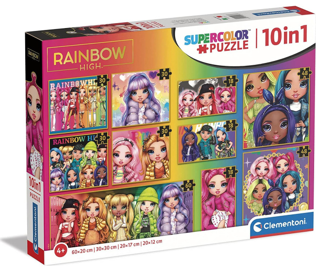 Puzzle 10 v 1- Rainbow High