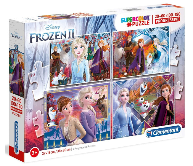 Puzzle 4v1 SuperColor – Frozen 2